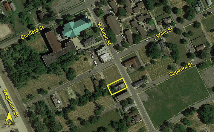 Pictures of Land property located at 4169 & 4171 St. Aubin Street,, Detroit, MI 48207 for sales - image #1