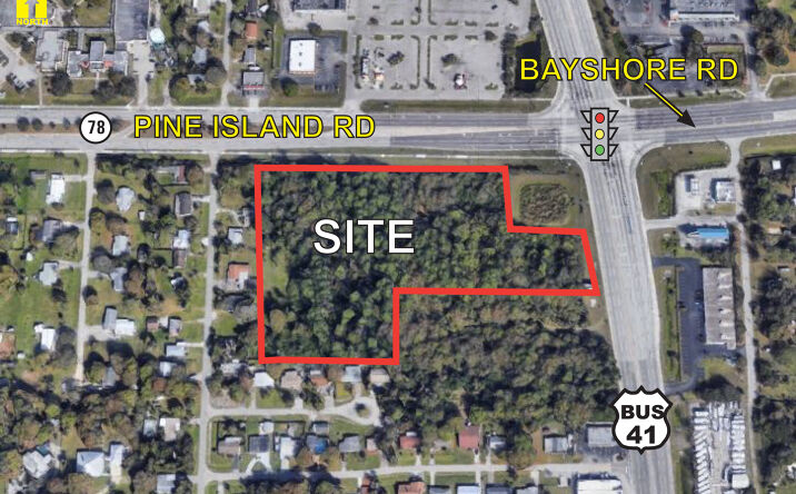 Pictures of Land property located at Pine Island Road (State Road 78) & US Business 41, North Fort Myers, FL 33903 for sales - image #1