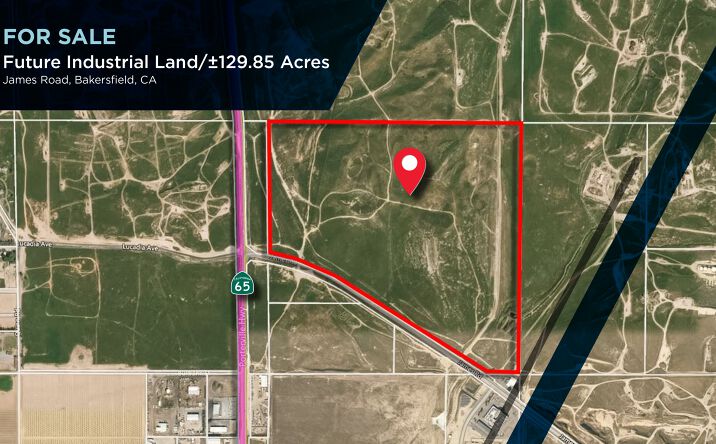 Pictures of Land property located at NEC James Road & Highway 65, Bakersfield, CA 93308 for sales - image #1
