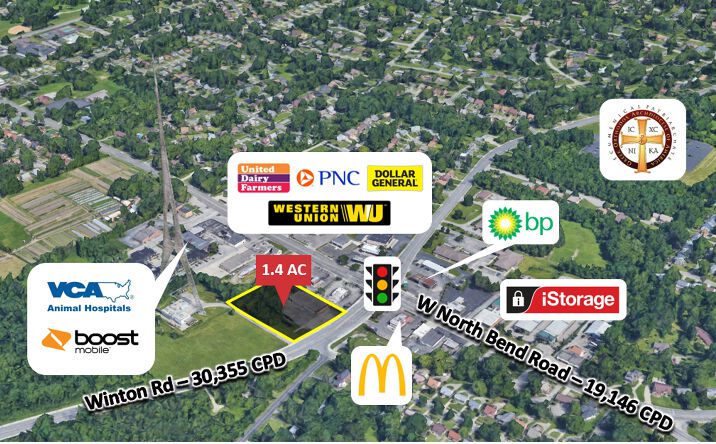 Pictures of Land property located at 6045 Winton Rd, Fairfield, OH 45014 for comps - image #1