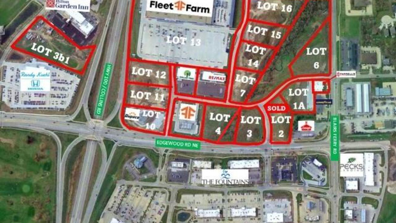 Lot 1A Edgewood Town Centre, Cedar Rapids, IA 52411 Land for Sale Edgewood Town Centre Lot 1A