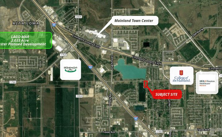 Pictures of Land property located at 8701 Monticello Dr, Texas City, TX 77591 for sales - image #1