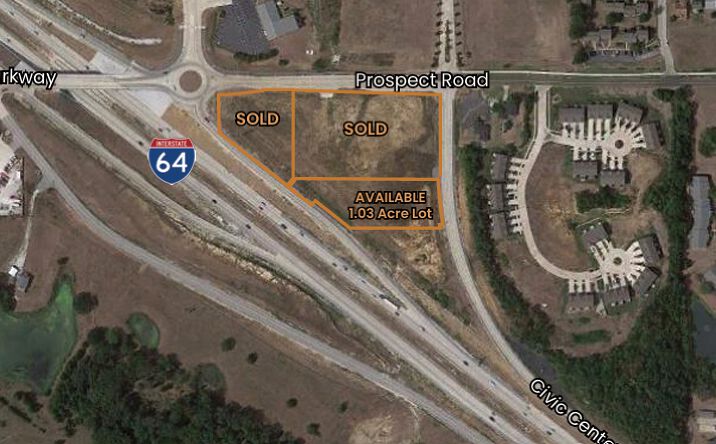 Pictures of Land property located at Prospect Road I-64 Interchange, Lake St Louis, MO 63367 for sales - image #1
