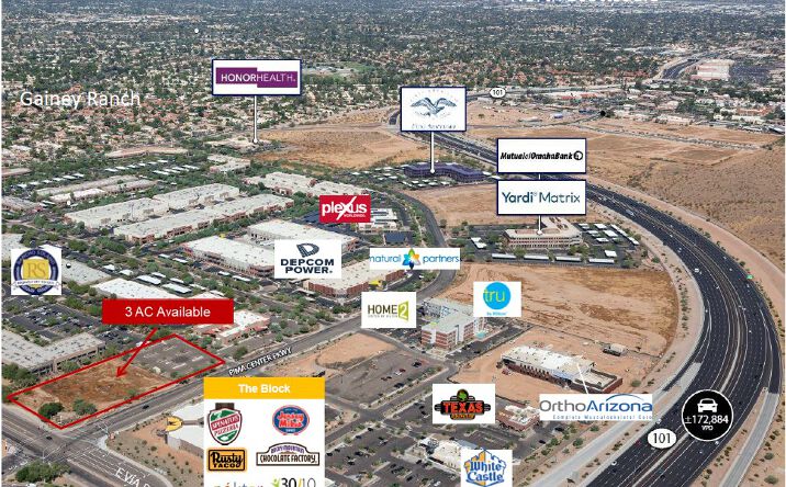 Pictures of Land property located at Loop 101 & Via De Ventura, Scottsdale, AZ 85258 for sales - image #1