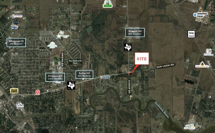 Pictures of Land property located at FM517, San Leon, TX 77539 for sales - image #1