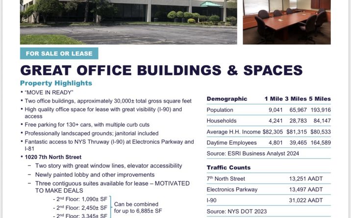 Pictures of Office property located at 1000 & 1020 Seventh North Street, Liverpool, NY 13088 for sales - image #1