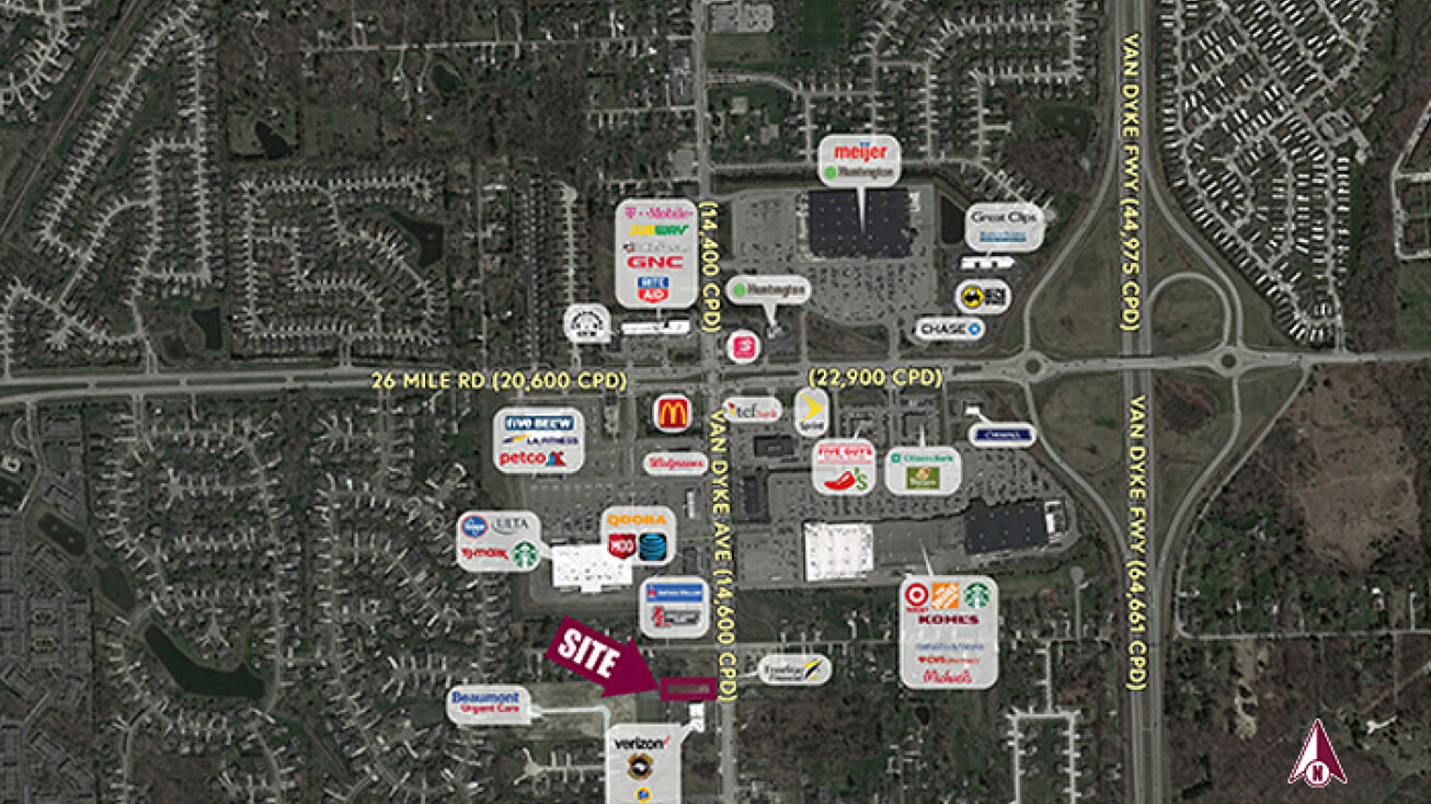 26 Mile Rd & Van Dyke Ave, Shelby Twp, MI 48316