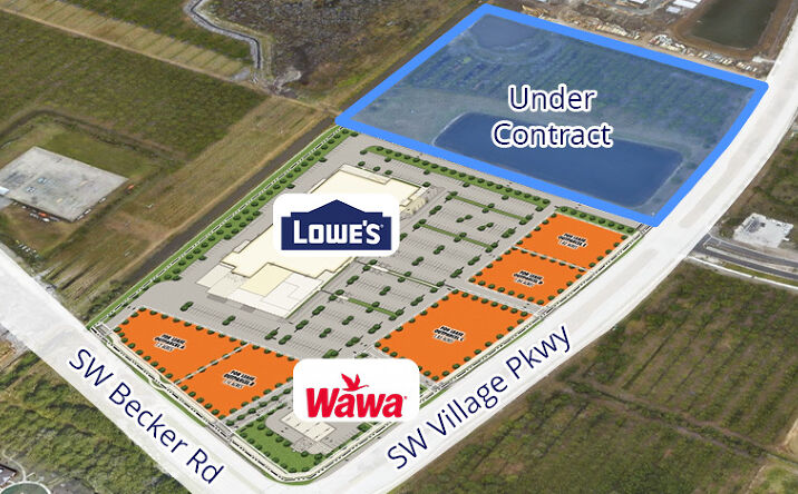 Pictures of Land property located at Becker Road & SW Village Parkway, Port St. Lucie, FL 34953 for sales - image #1