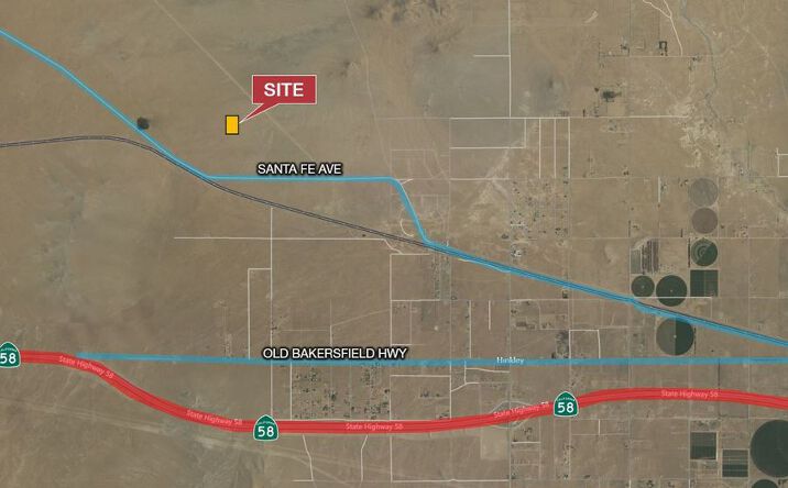Pictures of Land property located at Santa Fe Ave, Hinkley, CA 92311 for sales - image #1