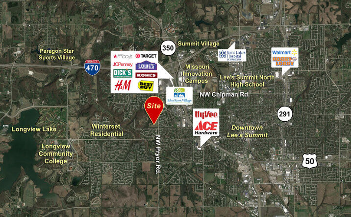 NW Pryor Rd NW O'Brien Rd, Lee's Summit, MO 64081 - Retail Property for  Sale - NW Pryor Rd NW O'Brien Rd