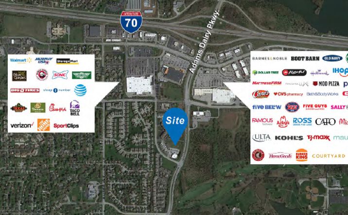 Pictures of Land property located at Adams Dairy Pky @ NE Napoleon Drive, Blue Springs, MO 64014 for sales - image #1
