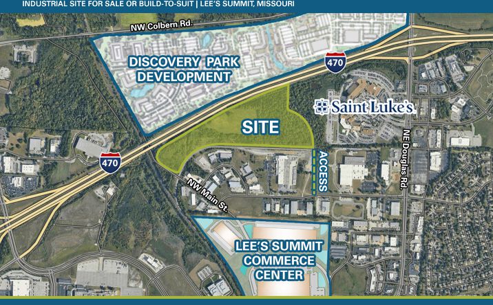 Pictures of Land property located at I-470 and Main St, Lee's Summit, MO, Lee's Summit, MO 64086 for sales - image #1