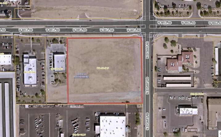 Pictures of Land property located at SWC Bell Rd & Dysart Rd, Surprise, AZ 85378 for sales - image #1