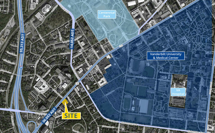 Pictures of Land property located at 3305 West End Ave, Nashville, TN 37203 for sales - image #1