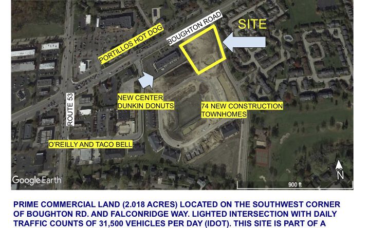Pictures of Land property located at 151 E Boughton Rd, Bolingbrook, IL 60440 for sales - image #1