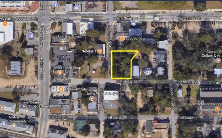 Pictures of Land property located at S Macomb St & Saint Francis St, Tallahassee, FL 32301 for sales - image #1