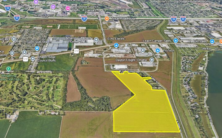 Pictures of Land property located at 94.49 Acres M/L - Gifford Road, Council Bluffs, IA 51501 for sales - image #1