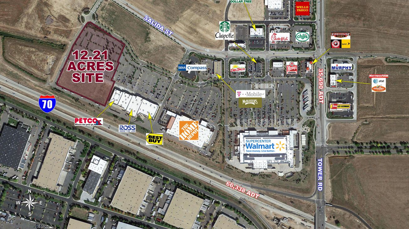 I70 and Tower Road, Aurora, CO 80018