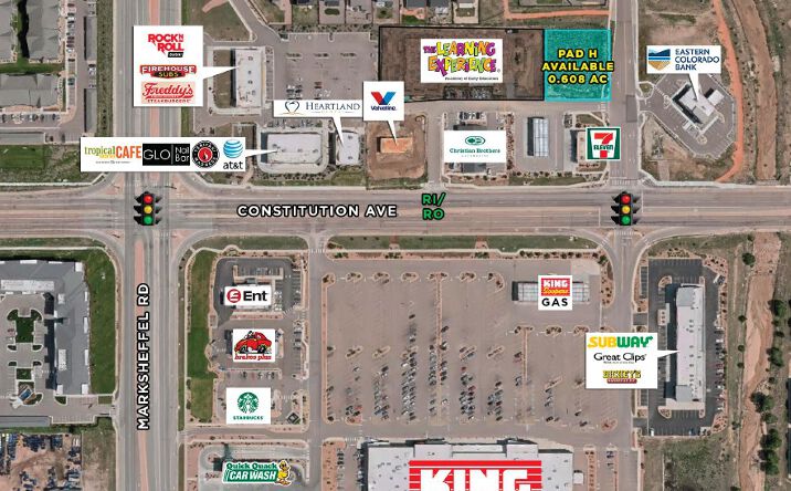 Pictures of Land property located at Constitution Ave & Marksheffel Rd, Colorado Springs, CO 80922 for sales - image #1