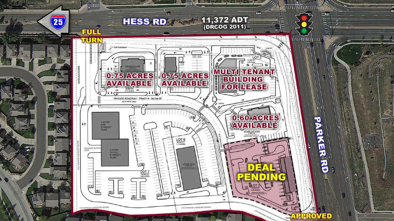 Parker Road and Hess Road SWC, Parker, CO 80134 Retail Property for