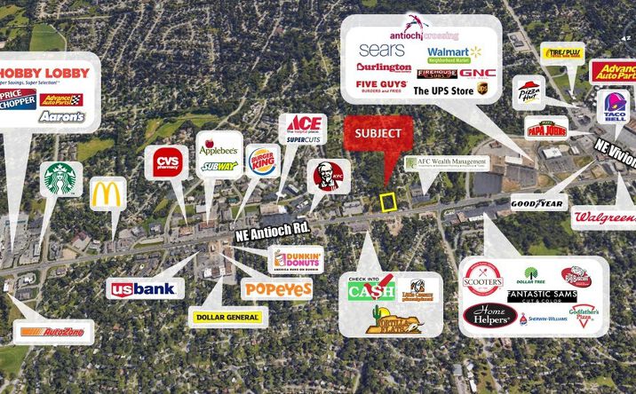 Pictures of Retail, Land property located at 5609 NE Antioch Rd, Gladstone, MO 64118 for sales - image #1