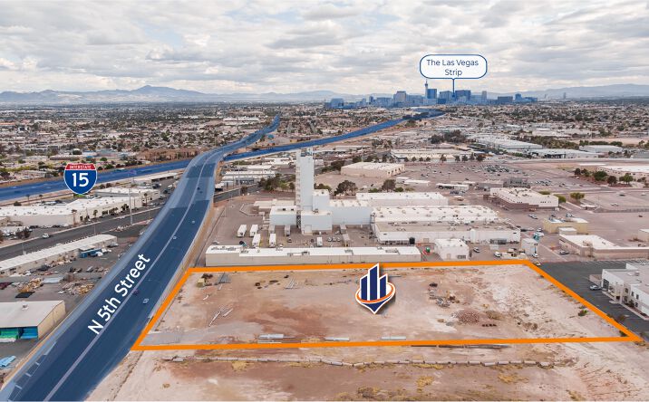Pictures of Land property located at N 5th & Brooks Ave, North Las Vegas, NV 89030 for sales - image #1