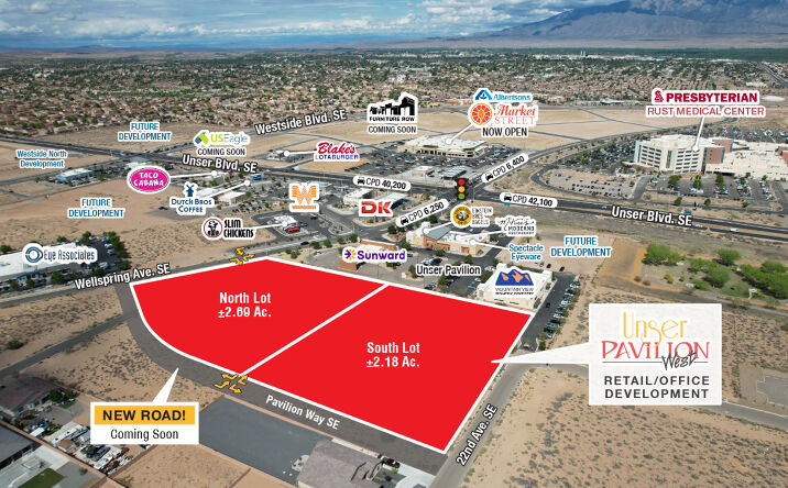 Pictures of Land property located at SEQ Wellspring Ave & 21st St SE, Rio Rancho, NM 87124 for sales - image #1