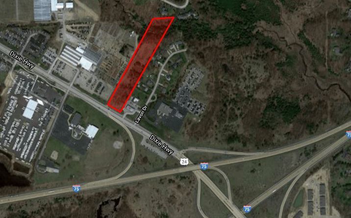 Pictures of Retail, Land property located at Dixie Hwy,just north of I-75, Clarkston, MI 48348 for sales - image #1
