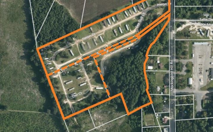 Pictures of Mobile Home Park property located at 699 Mockingbird Hill Rd, Raeford, NC 28376 for comps - image #1