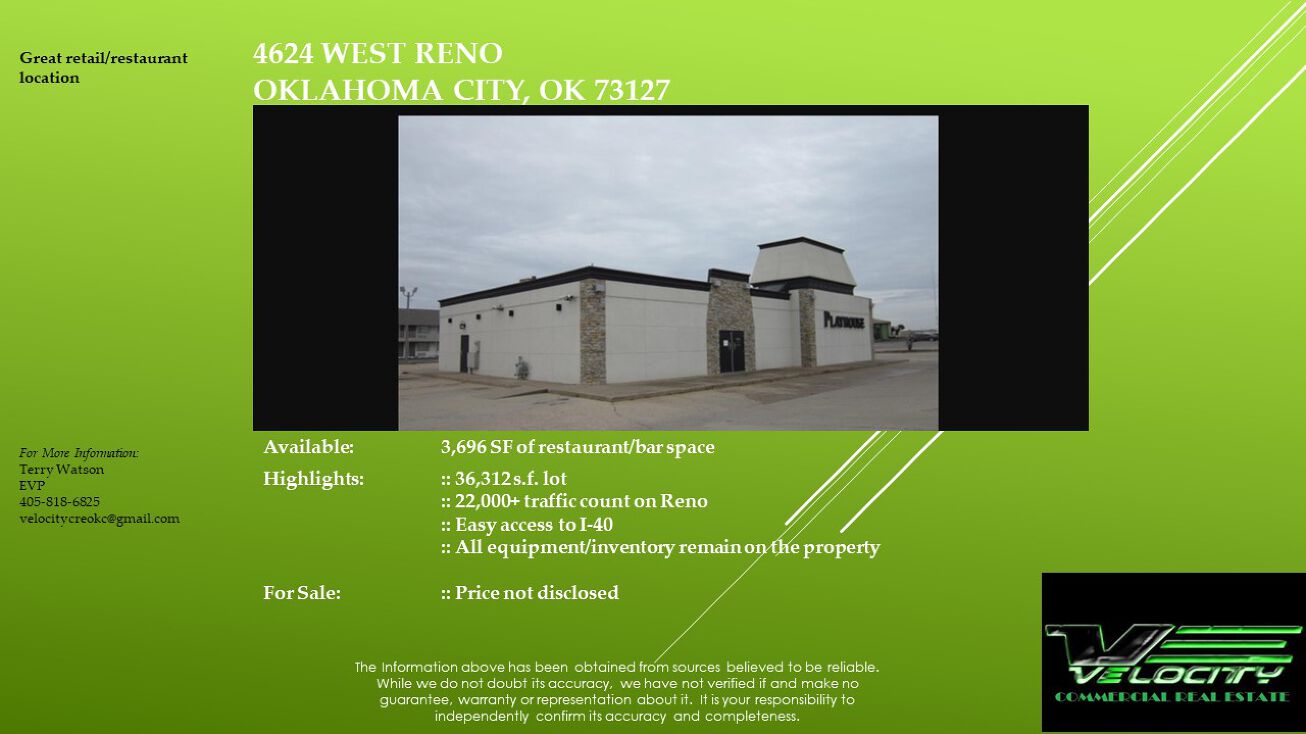 Pictures of Retail property located at 4624 W Reno Ave, Oklahoma City, OK 73127 for sales - image #1