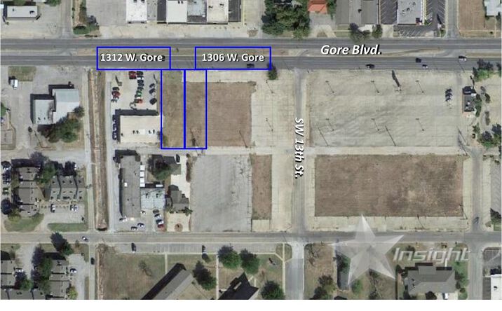 Pictures of Land property located at 1306-1312 W. Gore, Lawton, OK 73501 for sales - image #1