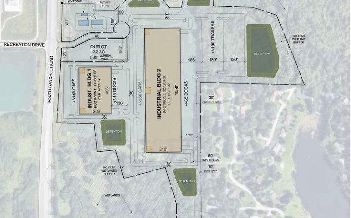 Pictures of Retail, Land property located at Randall Rd. & Recreation Dr, West Dundee, IL 60181 for sales - image #1