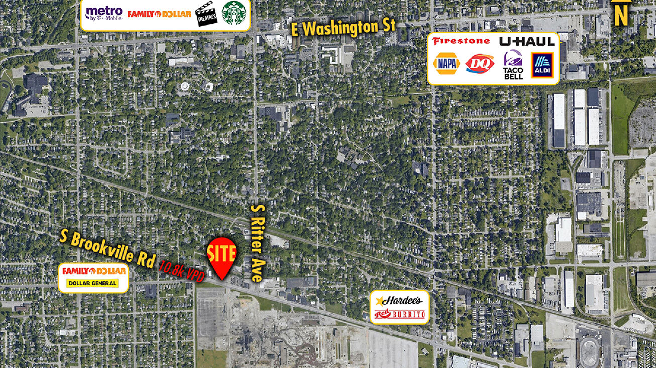 5436 Brookville Rd, Indianapolis, IN 46219 Land for Sale 5436