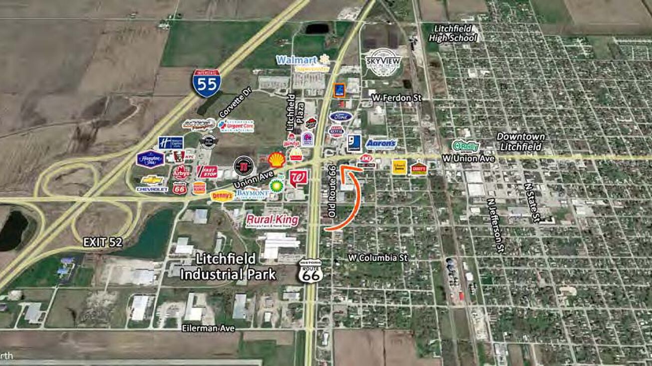414 Old Rte 66 N, Litchfield, IL 62056