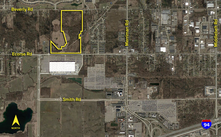 Pictures of Land property located at Ecorse Road, Romulus, MI 48174 for sales - image #1