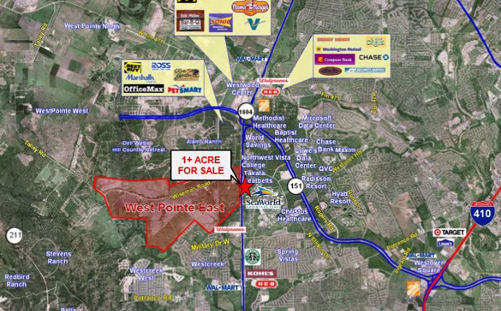 Pictures of Land property located at Westover  Hills, San Antonio, TX 78251 for sales - image #1