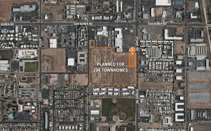Pictures of Land property located at S Swc Dysart Rd  & Van Buren St., Avondale, AZ 85323 for sales - image #1