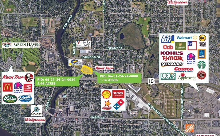 Pictures of Land property located at 4th Ave & Pierce St, Anoka, MN 55303 for sales - image #1