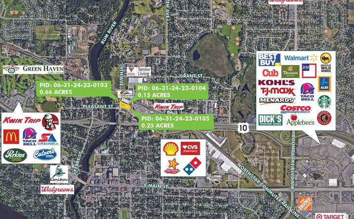 Pictures of Land property located at 4th Ave & Pierce St, Anoka, MN 55303 for sales - image #1