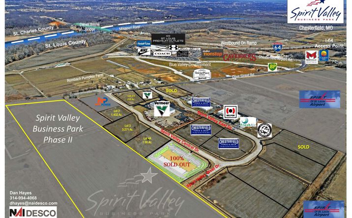 Pictures of Office, Land property located at Spirit Valley Business Park, Chesterfield, MO 63005 for sales - image #1