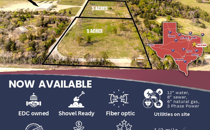 Pictures of Land property located at 180 Co Rd 946, Fairfield, TX 75840 for sales - image #1