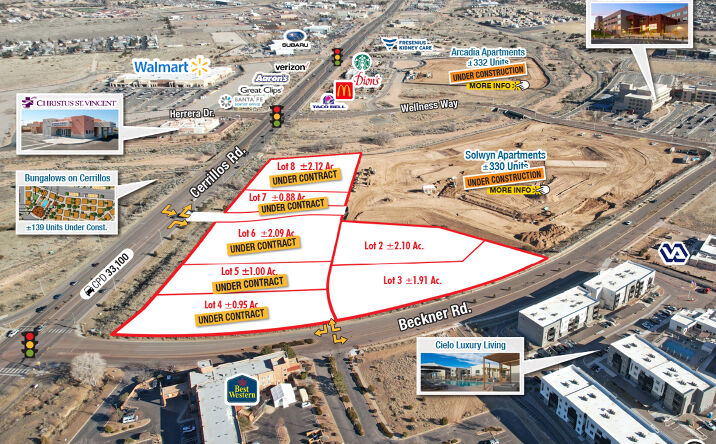 Pictures of Land property located at Cerrillos & Beckner Rds, Santa FE, NM 87507 for sales - image #1