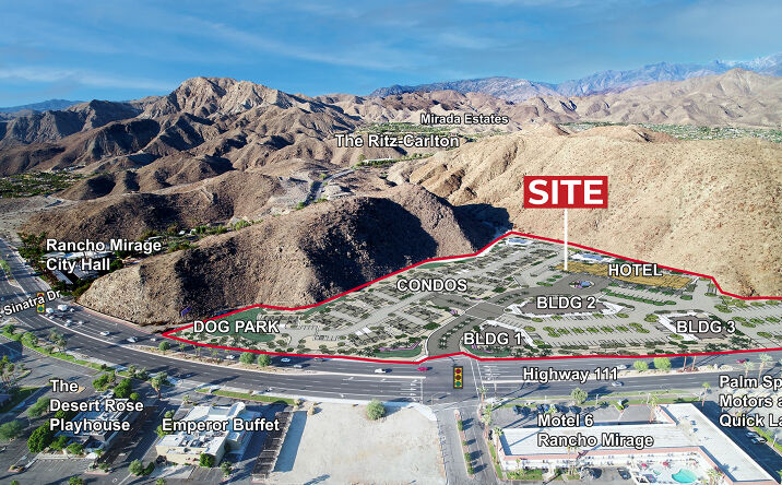 Pictures of Land property located at Highway 111 & Frank Sinatra, Rancho Mirage, CA 92270 for sales - image #1