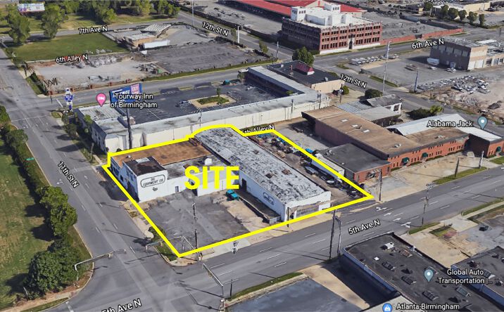 Pictures of Industrial property located at 511 11th St N, Birmingham, AL 35203 for comps - image #1