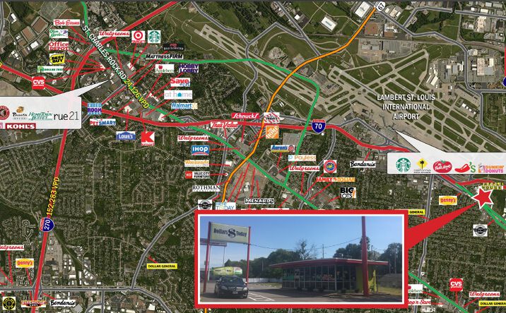 Pictures of Retail, Land property located at 9894 Natural Bridge Road, Berkeley, MO 63134 for comps - image #1