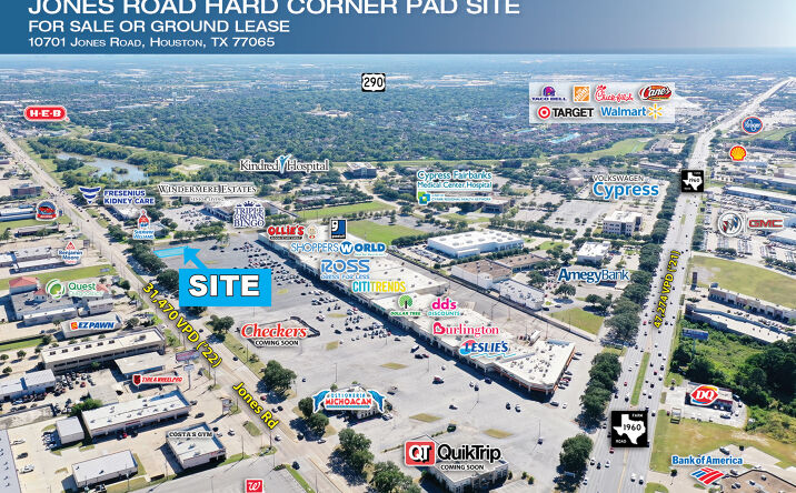 Pictures of Retail, Land property located at 10701 Jones Rd, Houston, TX 77065 for sales - image #1