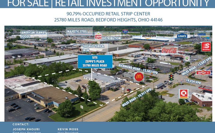 Pictures of Retail property located at 25780 Miles Rd, Bedford Heights, OH 44146 for comps - image #1