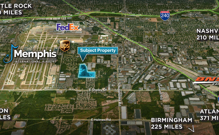Pictures of Land property located at Raines Road & Tchulahoma Road, Memphis, TN 38118 for sales - image #1