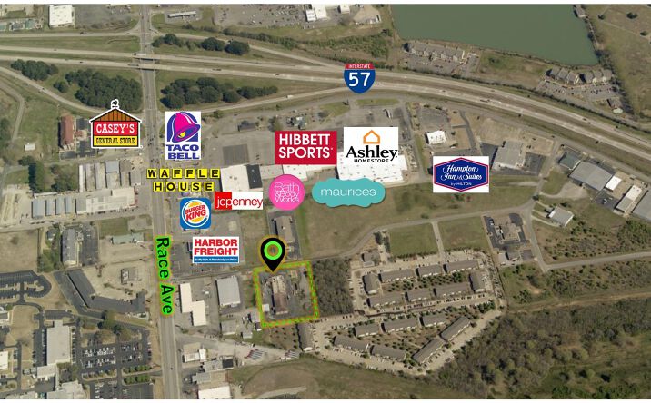 Pictures of Hospitality, Mixed Use, Self Storage property located at 107 S Rand St, Searcy, AR 72143 for sales - image #1