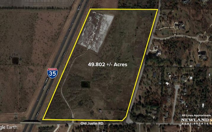 Pictures of Land property located at I35W and Old Justin, Argyle, TX 76226 for sales - image #1